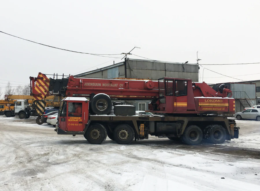 Тяжелый автокран